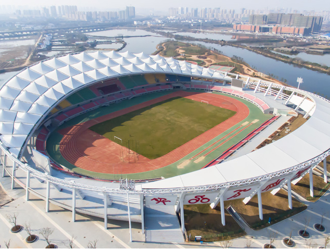 昌南体育中心主体育场膜结构屋面