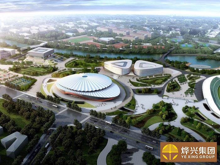 烨兴-京山国际网球赛事中心膜结构工程最新进展