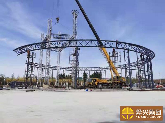 新疆喀什马戏团膜结构表演馆 (1)