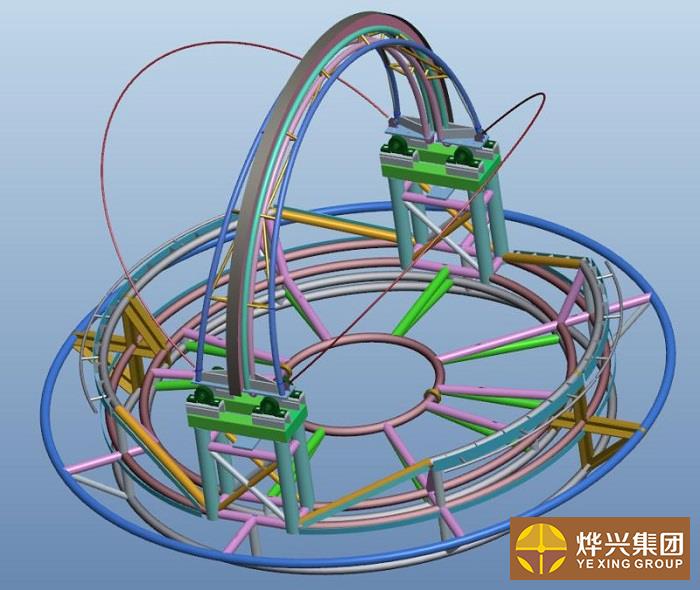 烨兴-云南天文台望远镜膜结构保护罩项目进行中