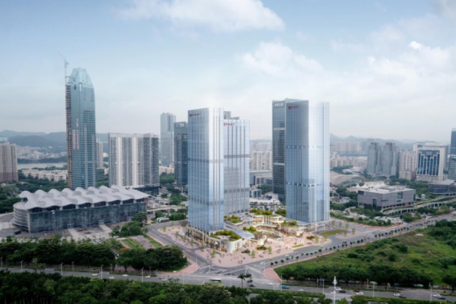烨兴—惠州中海广场ETFE天幕膜结构项目最新进展
