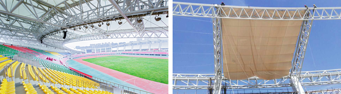 昌南体育中心主体育场膜结构屋面
